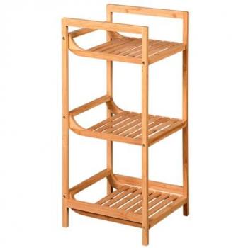 Bamboo Chic : étagère à 3 niveaux FSC