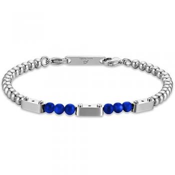 Bracciale Uomo in Acciaio con Pietre Lapis BA1587