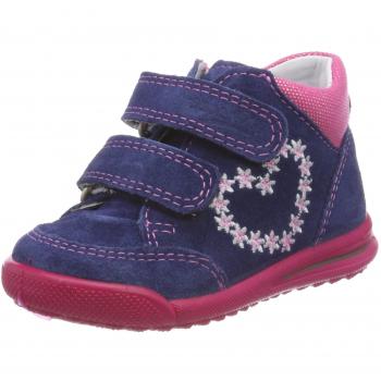 Superfit Baby Mädchen Avrile Sneaker, Blau, Größe 20 EU