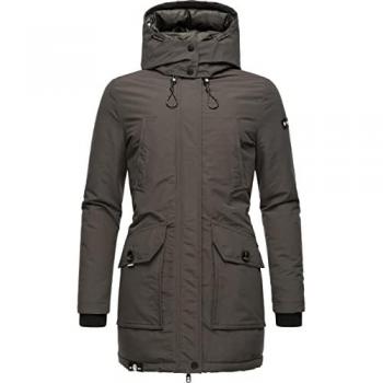Navahoo Winterjacke Blizzardstorm Warm gefütterter, wasserdichter Wintermantel