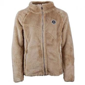 Chaqueta polar femenina Peak Mountain – diseño Fariano con forro sherpa y cremalleras