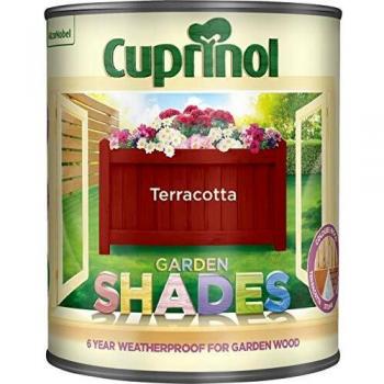 Cuprinol Garden Shades Terracotta Wood Stain 1L
