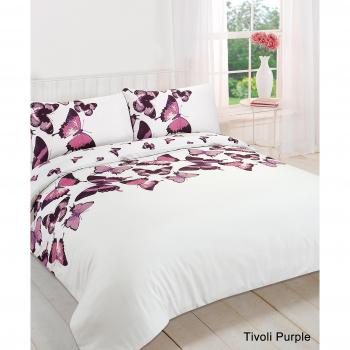 Dreamscene Tivoli Butterfly Duvet Cover Set with Pillowcases