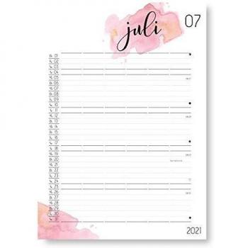 Wandkalender A3 2021 – XXL Familienplaner mit 5 Spalten