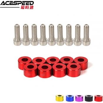 DM 9-teiliges Fender Unterlegscheiben Set aus Aluminium
