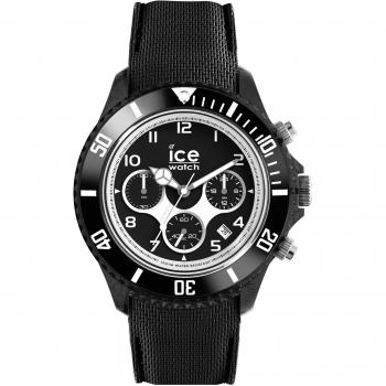 Montre Chrono ICE-WATCH Dune Noir Silicone Homme
