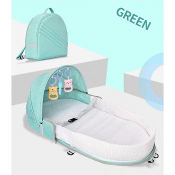 Tumbona portátil con mosquitera para bebés