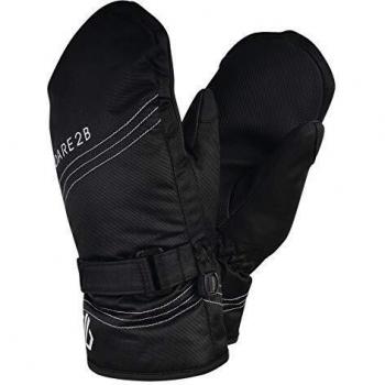 Dare 2b Mädchen Stormy Winterhandschuhe mit warmem Futter, Schwarz, 33 cm