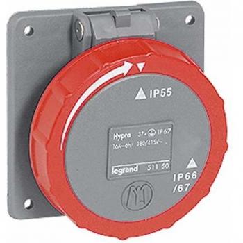 Legrand Hypra 400 V 16 A 4P IP67 Integrated Socket