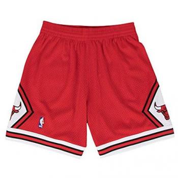 Bulls Legacy Short 1997‑98 – Couleur Originale Rouge M/L – NBA Swingman