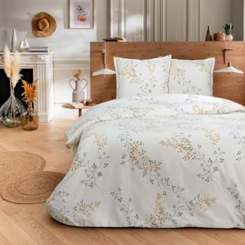Parure de Lit 2 Perso Future Home – Satin Feuilles