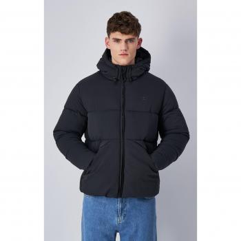 Champion Winterdaunenjacke 220347 Schwarz Regular Fit