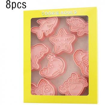 Cortador de Galletas Plástico Bosque Mágico (8 unidades)