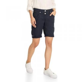 Bermudas CECIL Gr. 34, N-Gr, blau (universal blau), Damen, Obermaterial: 98% Baumwolle, 2% Elasthan