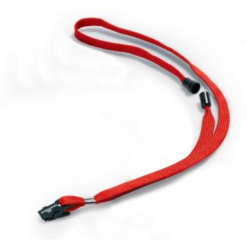 440mm Red Lanyard Bundle – 10 × 10 mm, Secure Release, Multi‑Badge Fit