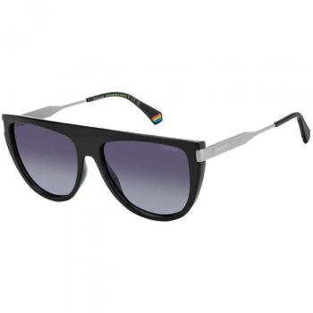 Polaroid PLD 6221/S/X 807/WJ Occhiali da Sole Plastica Quadrati Nero