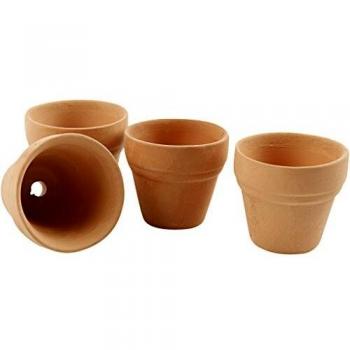 Kleine Rote Terracotta Plantpot – 48 stuks