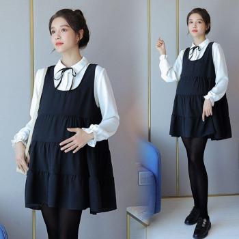 Camisa Otoñal para Mujeres Embarazadas de Retales