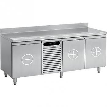 Table Bi-Température 2 tiroirs positifs + 1 tiroir négatif 84 + 180 L – Nosem