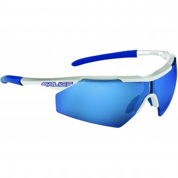Salice 004 RW White and Blue Sunglasses for Men