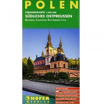 Höfer Polen PL010. Südliches Ostpreußen 1 : 200 000.
