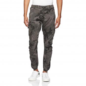 Urban Classics Camo Cargo Pants Grey Camouflage W34