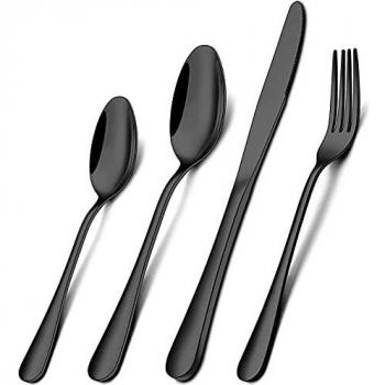 AIKKIL Stainless Steel Cutlery Set, Dishwasher Safe