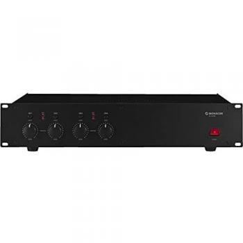 Monacor PA-1450D ELA-Verstärker 50 W 4-Kanal