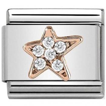 Nomination 430302/16 Rose Gold Star Charm