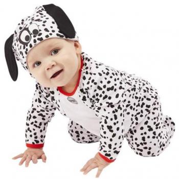 Furry Dalmatian Toddler Attire