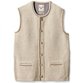 Stockerpoint Herren Trachtenstrickjacke Jonas3, XXXX-Large, Beige (natur)