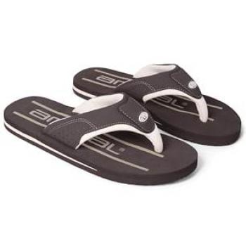 Animal Jekyl Men's Soft Padded Flip-Flops – Light Brown, Size 10 Casual Beach Shoes