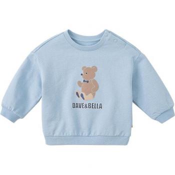 Spring Baby Boys Dave Bella Lettered Cartoon Pullover