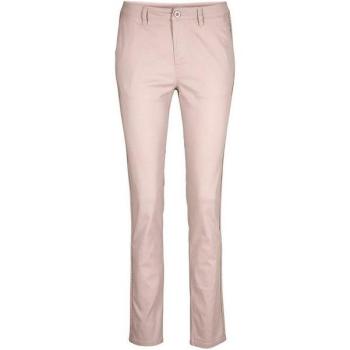 Pantalon droit couleur poudre