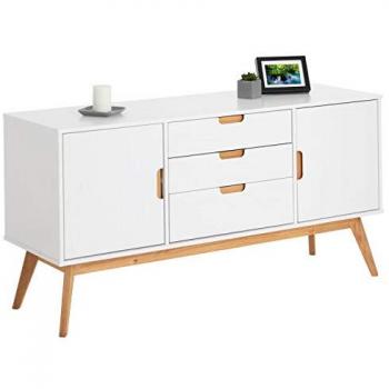 IDIMEX TIVOLI Sideboard, stilvolle Anrichte aus Kiefer, 2 Türen, skandinavisch