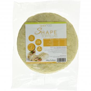 Low-Carb-Teig: 7 Tortillas á 40 g – 1 Pack (280 g)