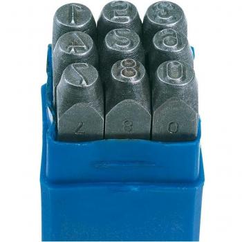 Juego de Sellos Númericos 0-9 Draper 94839cm