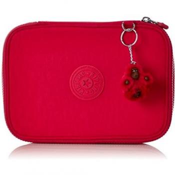 Kipling 100 Pens Stationery Organizer True Pink