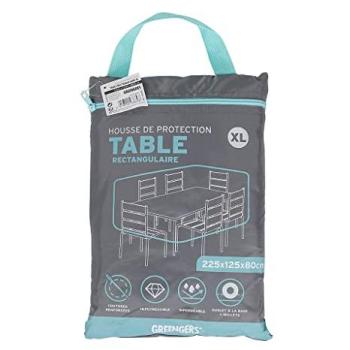 Couvre-table extérieur GREENGERS XL 225 × 125 × 80 cm