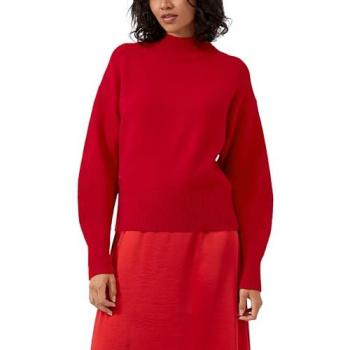 S.Oliver Strickpullover ohne Ausschnitt, 50% Baumwolle, 25% Polyamid