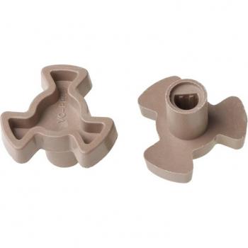 Mikrowellen Tablett Welle Unterstützung 17mm (2er Pack)