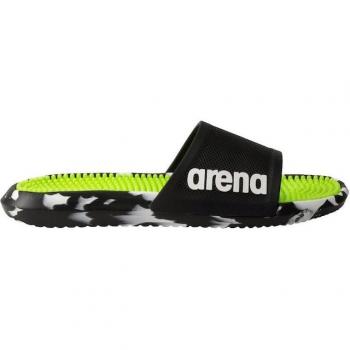 Chanclas Arena Marco negro blanco lima