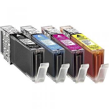 Basetech Tinte ersetzt Canon CLI-551 Kompatibel Kombi-Pack Gelb