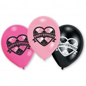 Amscan Monster High Pack of 6 Latex Party Balloons