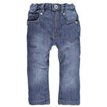 Steiff Pantalones de Mezclilla Bebé-Niños, Azul (Dark Blue Denim)