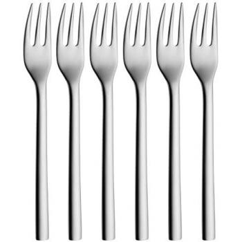 WMF Nuova Stainless Steel Cake Forks (6 pcs)
