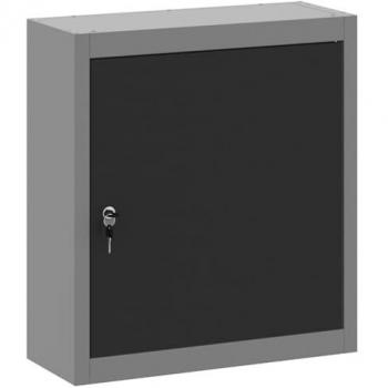 Steel Tool Cabinet Wall-Mounted 50x20x55 cm in Black