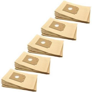 Bosch 50‑Pack Vacuum Bags for BSG 1700/1800 Arriva (Paper, 28×17 cm, Sand)