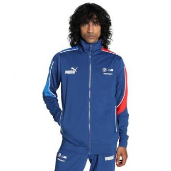 Felpa Puma Con Zip BMW MMS MT7+ Blu S