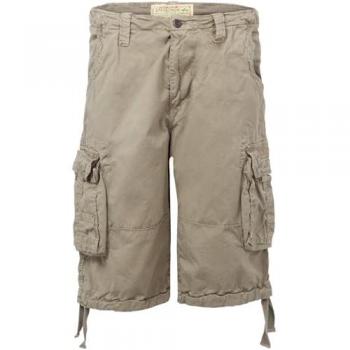 Alpha Industries Men Short “Jet” – Vintage Sand, Normalgröße 33